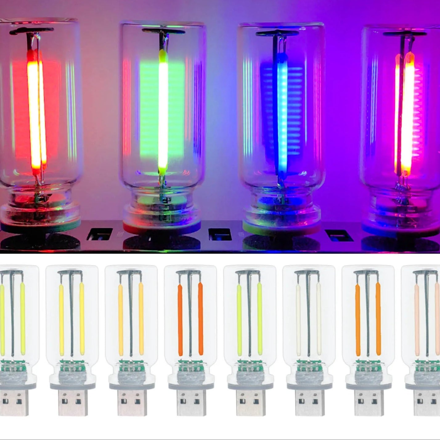 Future-Forge USB Touch Control LED Night Light Atmosphere 